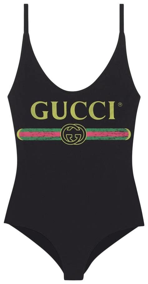 gucci bikini women|black gucci swimsuit.